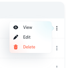 Note actions menu with the Delete option
